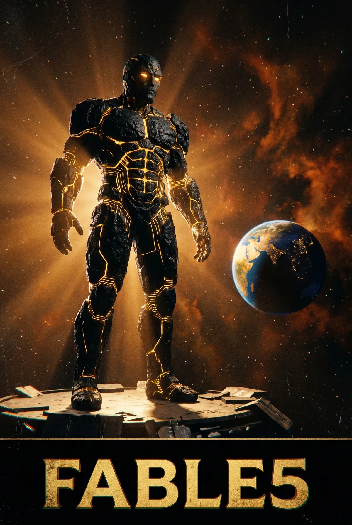 FABLE5 — the machine-god